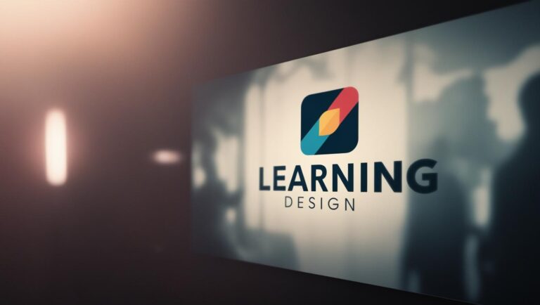 Learning design logo style